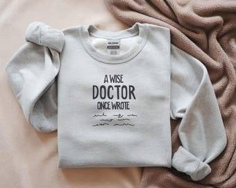 Grappige dokterssweater, Gildan-trui, medisch cadeau, graduatiecadeau, trendy sweatshirt, studentencadeau, verpleegkundige sweater, voor hem haar