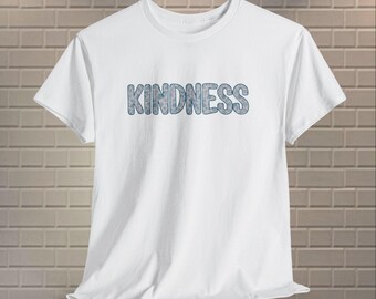 Koszulka z napisem „Życzliwość w bąbelkach” | Koszulka z pozytywnym przesłaniem