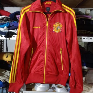 Vintage Adidas Originals España 1978 jacka L FIFA VM träningströja storlek XS