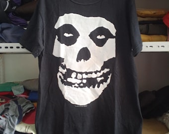 MISFITS ヴィンテージスタイル ブラック Tシャツ - Misfits Tシャツ