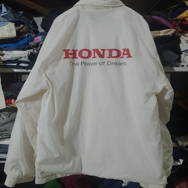 Honda Dream Jacket vintage jacket Japan Designer Art JDM Toyota Nismo Mazda Rallyart Suzuki
