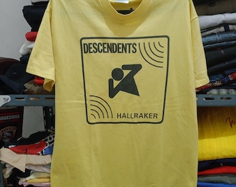Vintage Descendents Hallraker Band Shirt Punk Shirt Music Shirt Concert Shirt