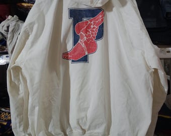 Vintage Polo Ralph Lauren P Wing hoodiejas maat L