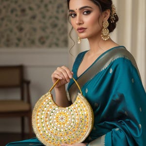 Indian bridesmaid clutch bag perfect for wedding gifts