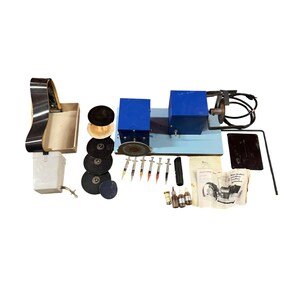 Ran-Co Combo RC-600A Lapidary Machine Saw Grinder Polisher Vintage Rock Tool Kit