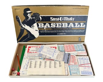 Strat-O-Matic Baseball Board Game 1995 3-in-1 Hall of Fame Collection READ