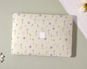 Fresh Floral MacBook Case 2025 New Mac Laptop Case for Macbook Pro 14 A3434 M5,Air 15/13/11 Macbook Pro 13/15/14/16 2024 M4 2023 M3 M2