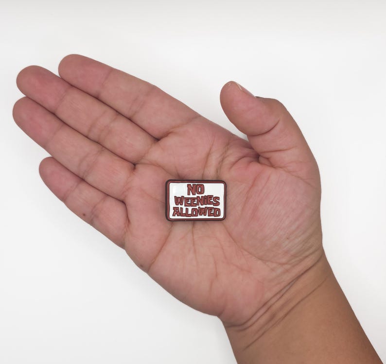 Not Allowed Soft Enamel Pin image 2