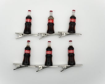 Miniatur Cola Glass Soda Rave Sprösslinge 6er Set - Rave Accessoires - Schmuckstücke