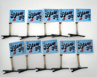 Blow Me Hair Sprout Flaggen - Festival Accessories- Rave Sprossen- Fun Sprossen