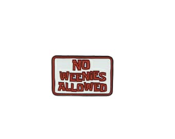Not Allowed Soft Enamel Pin