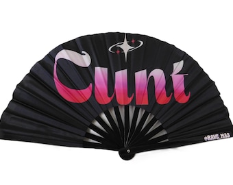CUNT Rave Fan - Festival Accessory