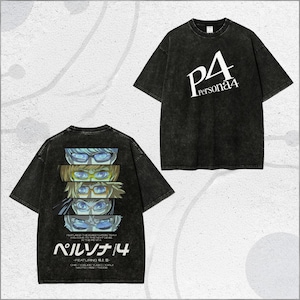 Vintage shirt met karakter | Retro geïnspireerde afbeelding