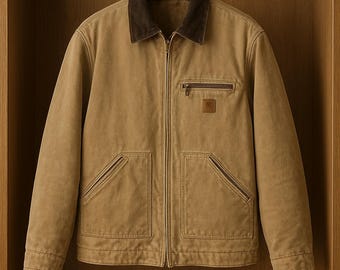 Vintage 1990s Brown Carhartt Active Jac Jacket / Workwear