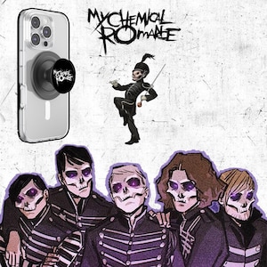 MagSafe Phone Grip-My Chemical Romance Inspired Emo Punk