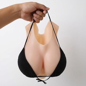 Prothèse Mammaire En Silicone Avec Fermeture Zip - Tailles C à G Cup, Pour Crossdresser/transgenre