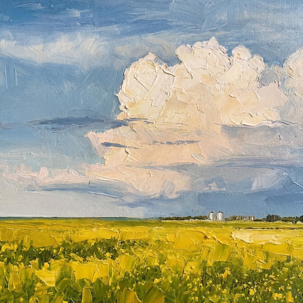 Hand Painted Custom Landscape Oil Painting | 3D Textured Nature Scenery from Photo | Personalized Travel Memory Gift