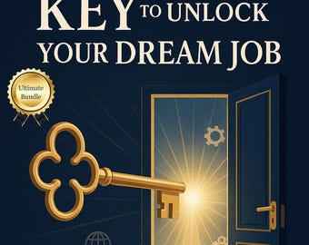 Career Success Bundle: Resume Templates, Cover Letters, LinkedIn Guide (Digital Download)
