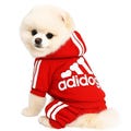 Dog Hoodie Jumpsuit: Cotton Blend Pet Tracksuit for Small/Medium Dogs product logo