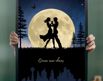 Minimalist Motivational Wall Art| Silhouette Art Prints (Digital Download)