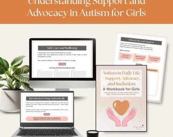 Support & Advocacy in Autism | Daily Life Workbook for Neurodivergent Girls