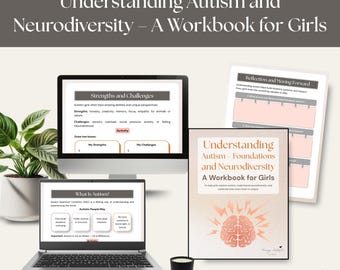 Understanding Autism Course Workbook | Neurodivergent Girls, ADHD and Autism Friendly