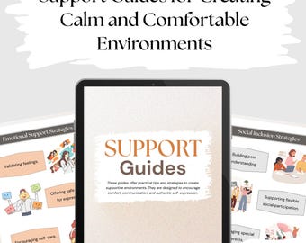 Printable Support Guides | ADHD, Autism and Neurodivergent Life Tools