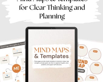 Digital Mind Map Templates | Brainstorm, Plan and Organise Ideas
