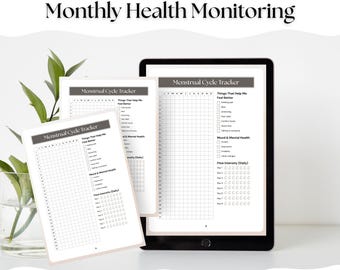 Hormone & Period Tracker | Menstrual Cycle Journal for Health and Wellness