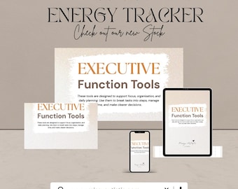 Neurodivergent Planner | ADHD, Autism & Executive Function Printable