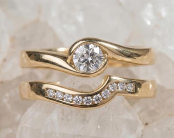 Personalized Silver Initials Couple Rings: Zircon Promise Jewelry Set