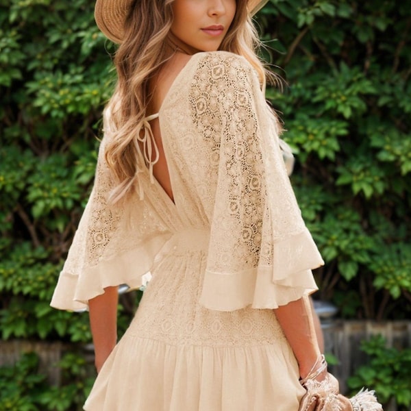Sexy Beach Boho Dress main image 1