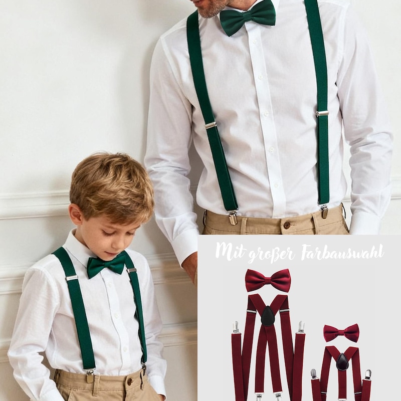 Partnerlook Vater Sohn Festlich