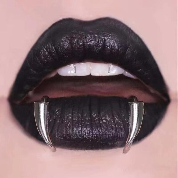 Vampire Fang Piercings Etsy