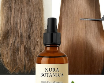 Organic Moroccan Argan Oil: Cold Pressed Hair, Face & Skin Moisturizer