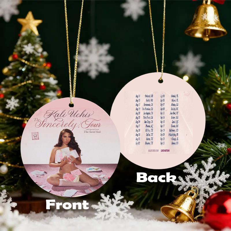 Discover Kali Uchis 2025 The Sincerely Tour Ceramic Ornament Two-Sided Print