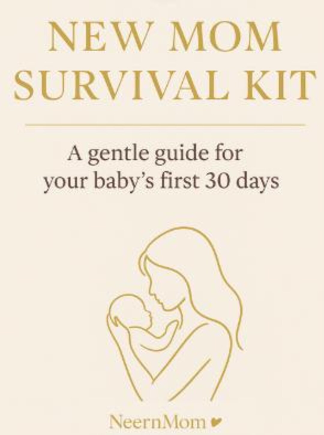 New Mom Survival Kit | Printable Postpartum Guide | Newborn Tips, Baby ...