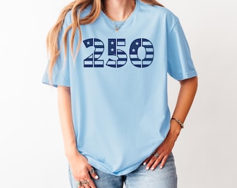 USA 250th Anniversary Shirt, Patriotic 4th of July Tee