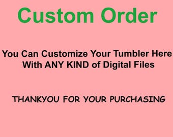 Custom Tumbler Wrap Design, Sublimation PNG (Digital Download)