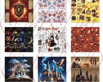 Pack of 10 PNGs  Magic Wizard Tumbler Designs – Fantasy Spell Sublimation Art