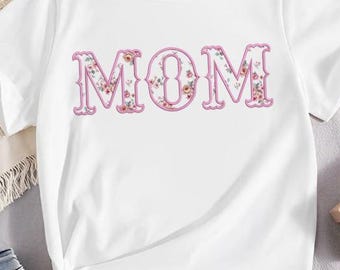 Fishtail Bold Applique Embroidery Font, Satin Stitch Letters, 9 Sizes (Instant Download)