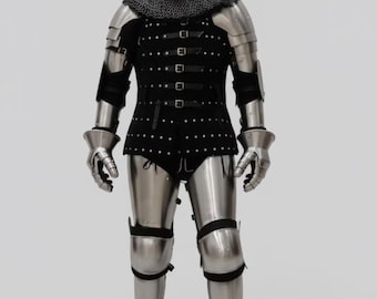 Handmade Steel Medieval Knight Armor Suit: Full Body Gothic Cosplay