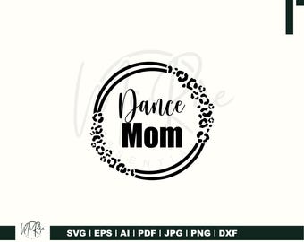 Mãe dançarina svg, Mãe dançarina svg, Amante da dança svg, Design de camiseta de mãe, Presente para mãe svg, PNG, Svg, Arquivos digitais