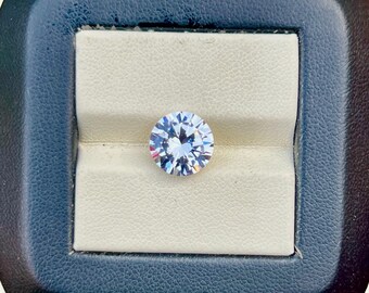 AAA Cubic Zirconia Round Shape White color Semiprecious White Color  CZ Stones 1mm-15mm