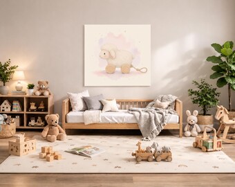 Sheep Nursery Wall Art Printable – Farm Baby Room Decor