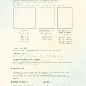 K&ouml;nnte beinhalten: Druckbares Wandkunst-Set im skurrilen Aquarellstil, inspiriert von Kinderbuchillustrationen. Enth&auml;lt Formate 1:1, US/Photo (4:5) und International Paper Ratio (A-Serie). Ideal f&uuml;r Kinderzimmer und Spielzimmer.
