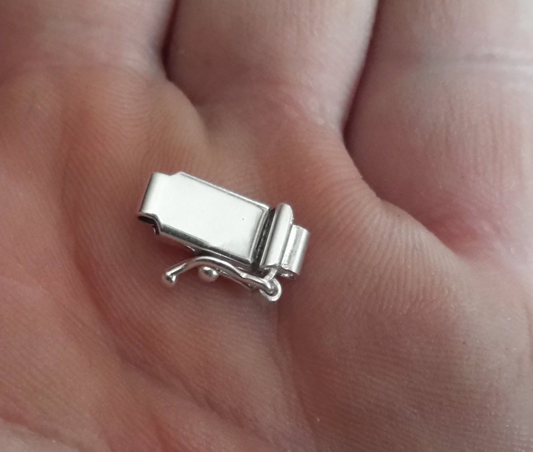 Sterling silver box clasp deals