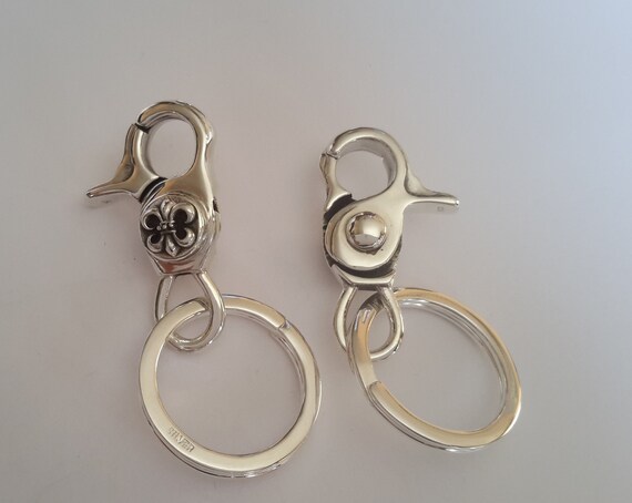 Large Jumbo 16mm Bolt Ring Unusual Replacement Catch Clasp 925 Sterling Silver