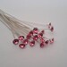 thumbnail image 2 of 20 Sterling Silver Domed Head T Pin 1 24ga 0.5x 25mm #51804 2 of 6