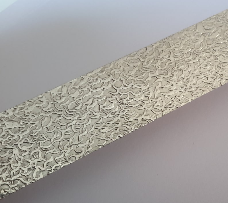 Solid Sterling Silver 925 Patterned 22 Gauge Sheet 3 Etsy